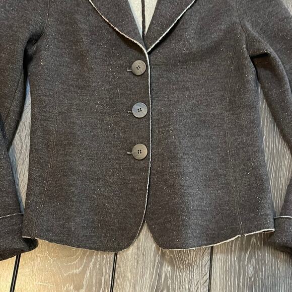 Lafayette 148 New York Brown Wool Blazer Women’s Size 6 - Picture 8 of 8